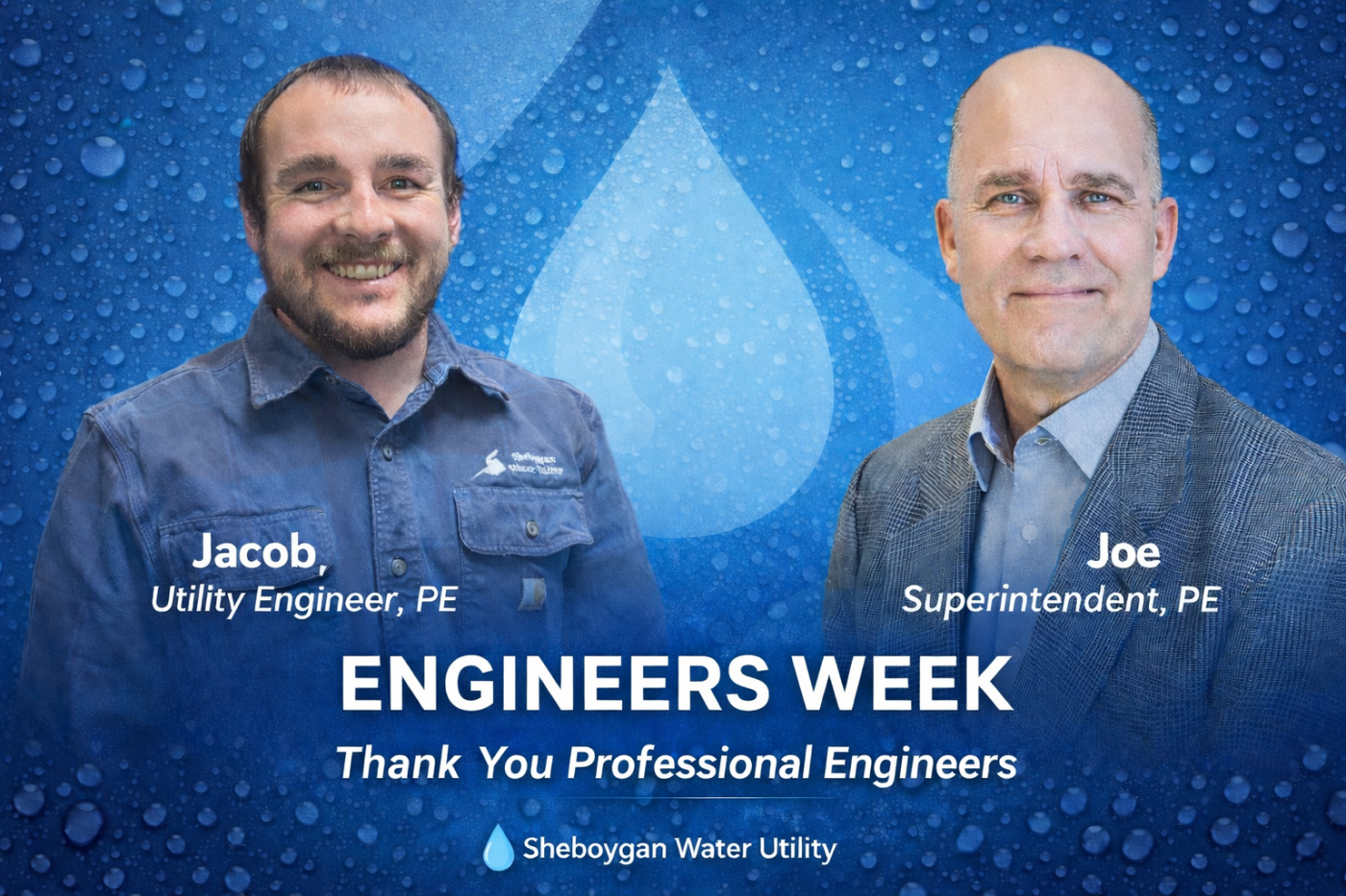 Two engineers featuring Professional engineers week 